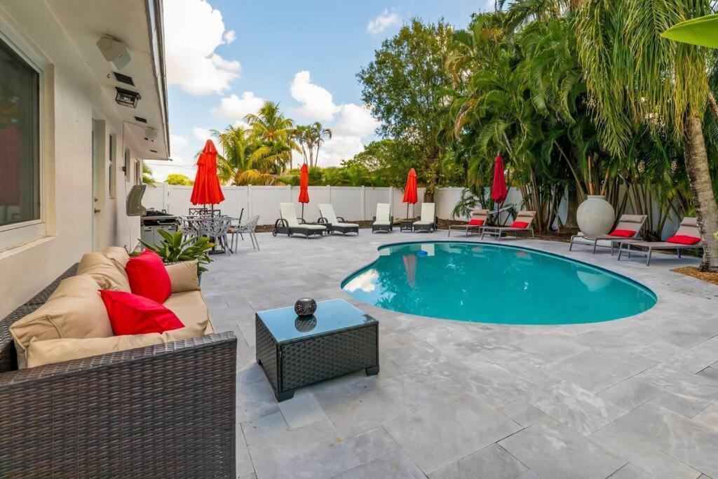 Private Oasis With Pool Near Beaches, Dining & Las Olas Fort Lauderdale Exterior foto
